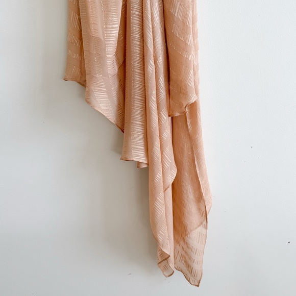 RONNY KOBO • Yuval Silk Dress in Peach - Picture 6 of 14